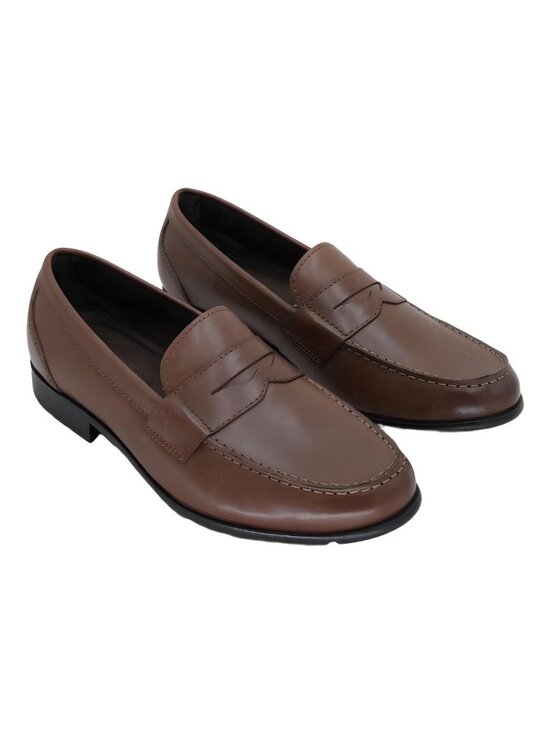 Rockport Men\'s Classic Penny Loafer Shoes Dark Brown Size 13M main image 5